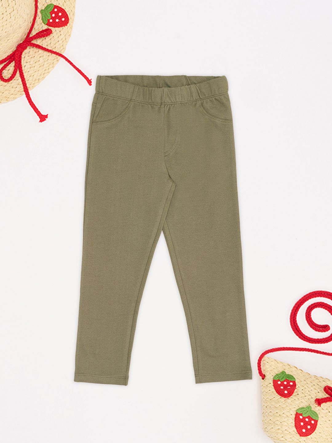 Pantaloons Junior Girls Mid-Rise Slim-Fit Jeggings-picture-38