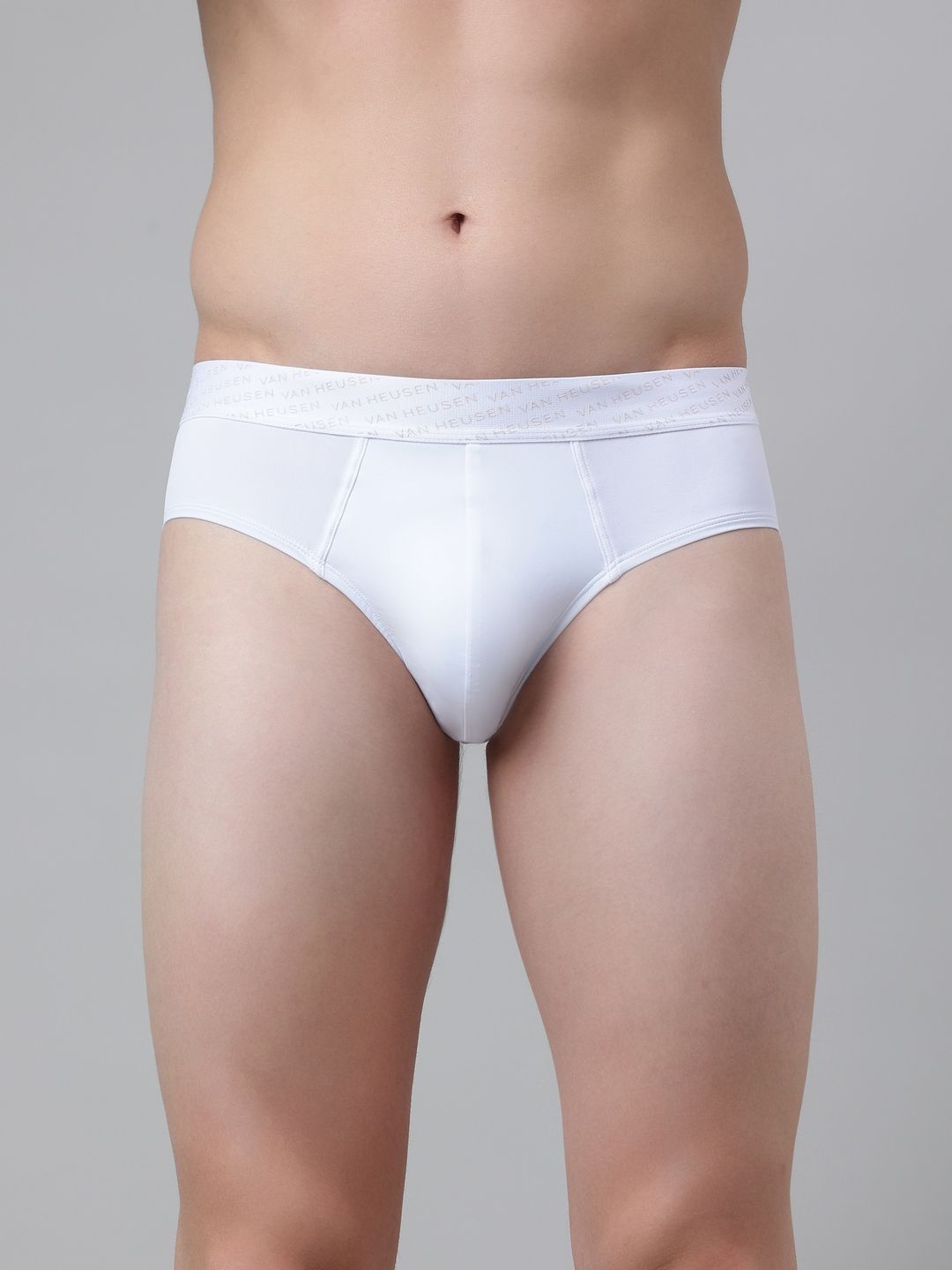 Van Heusen Innerwear 4 Way Stretch Breathable Mid Rise Brief - IHIQBRS1WH30005-image-30