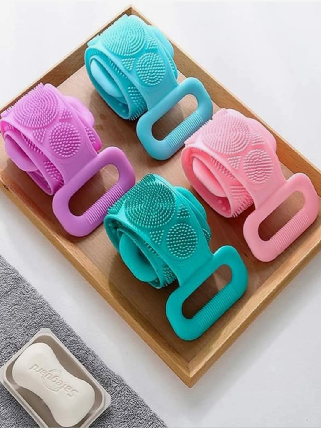 HASTHIP Soft Silicone Bath Belt-image-33