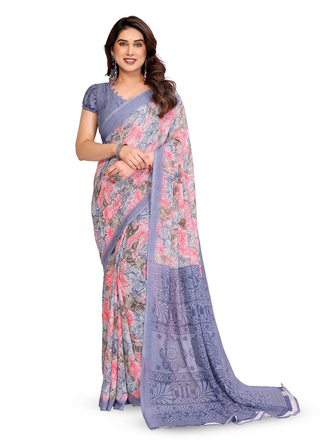 Moda Rapido Floral Saree-picture-30