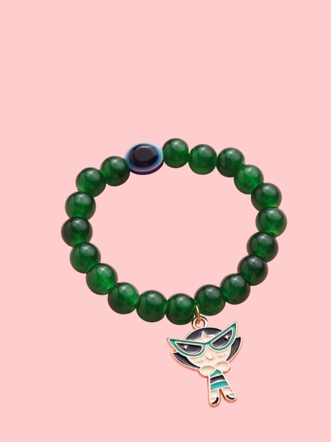 NVR Unisex Artificial Beads Beaded Elasticated Bracelet-picture-23