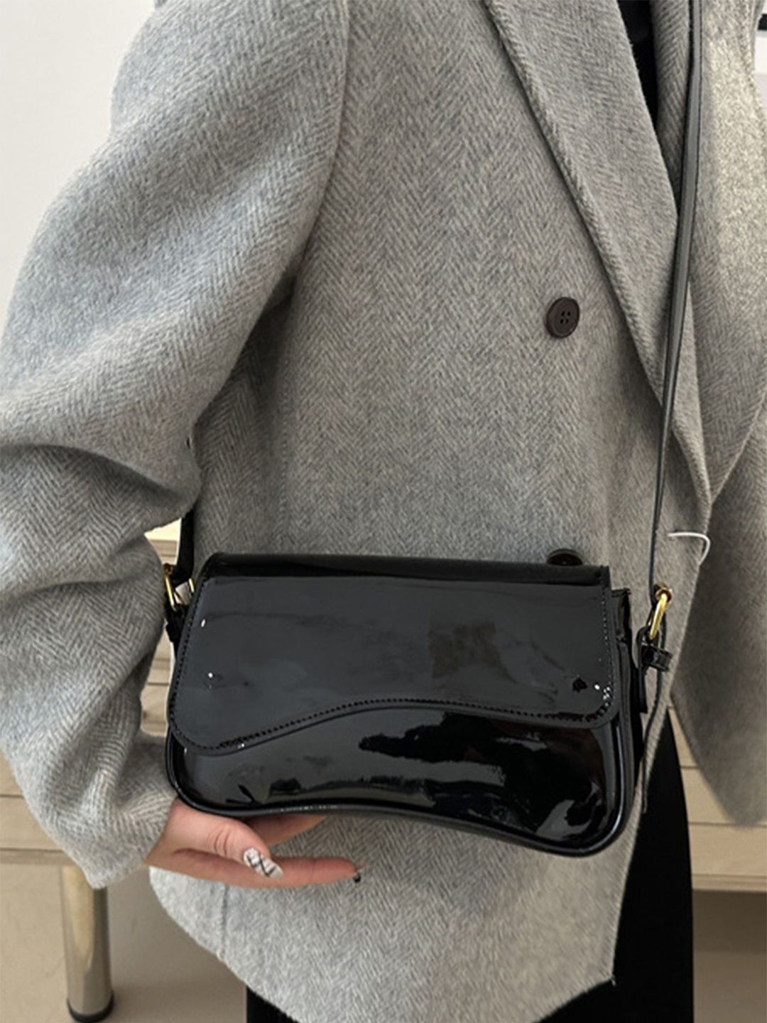 LULU & SKY Structured Sling Bag-image-19