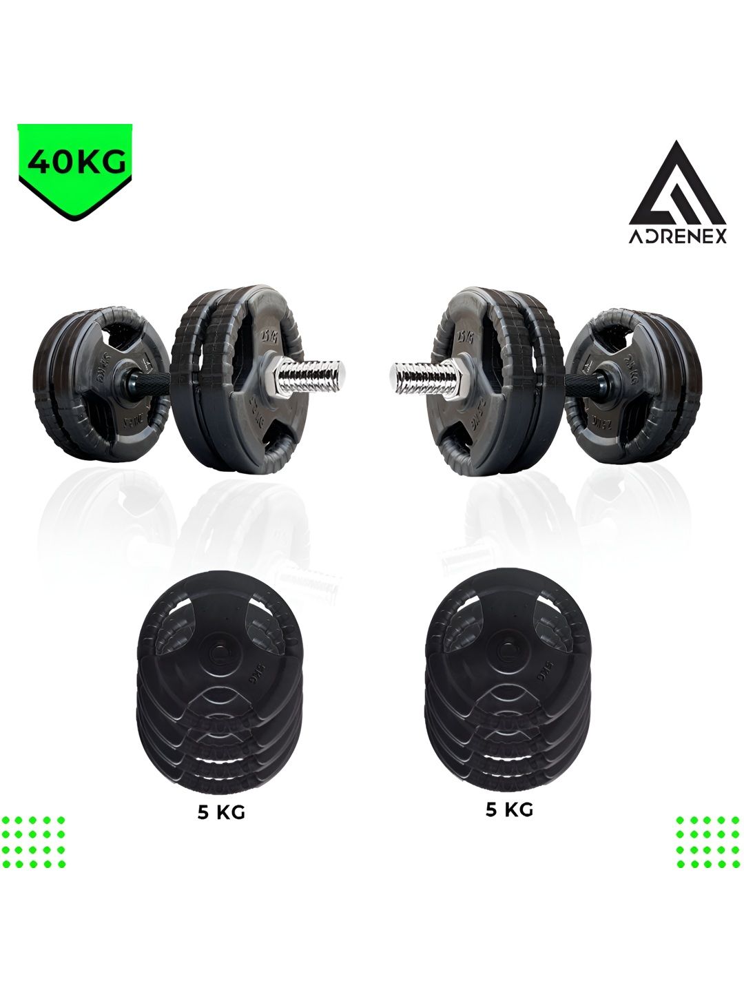 ADRENEX Set Of 9 Home Gym Combo-picture-35