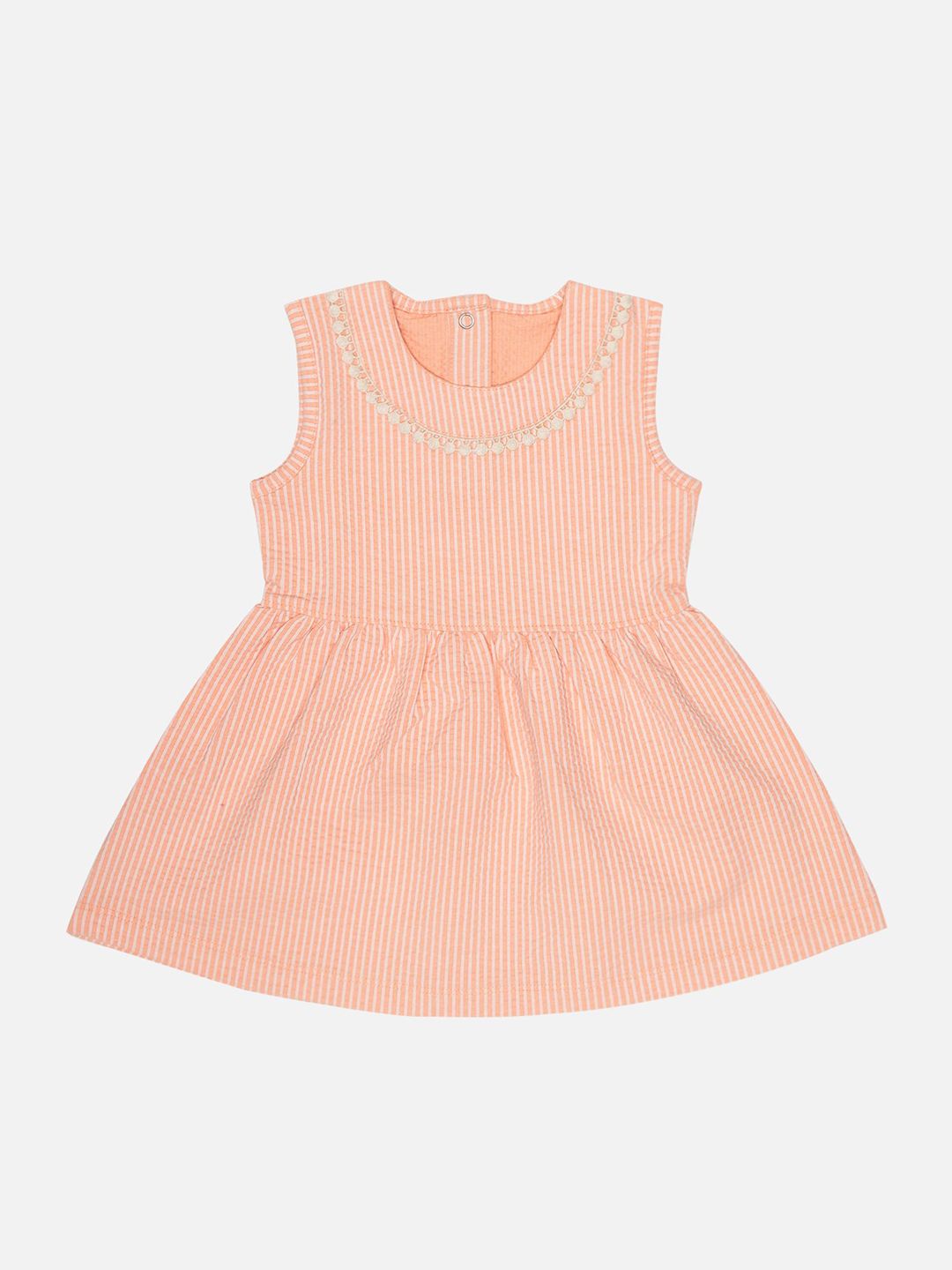 Bodycare Girls Striped Fit & Flare Dress-picture-54