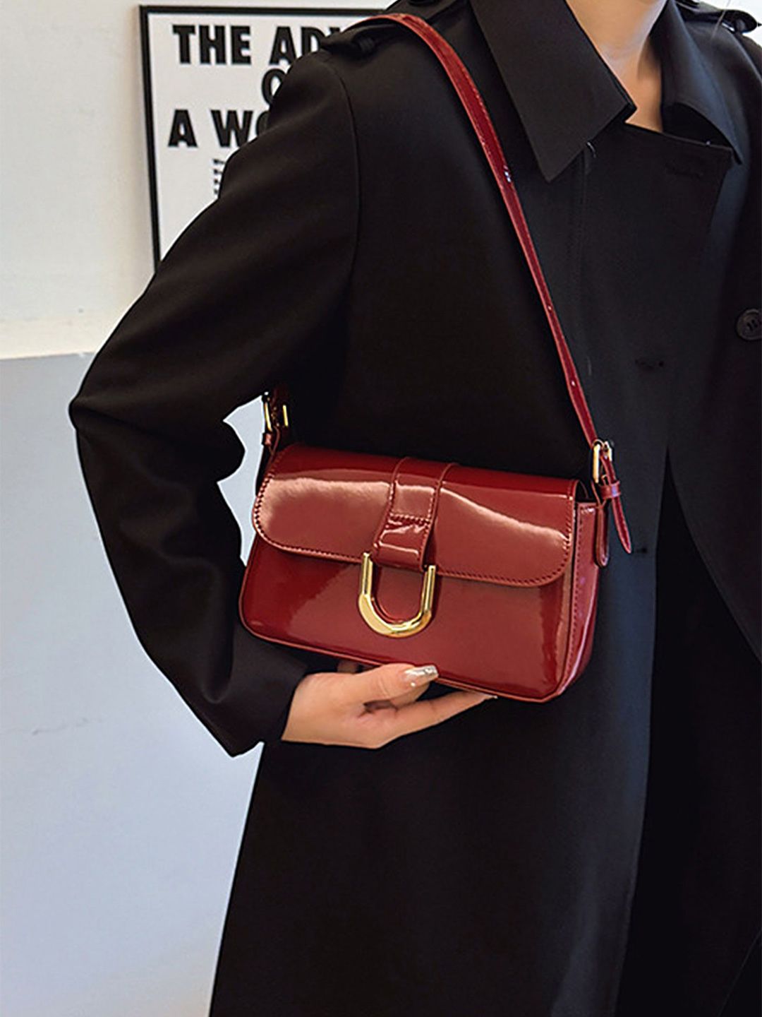 LULU & SKY Structured Sling Bag-image-46