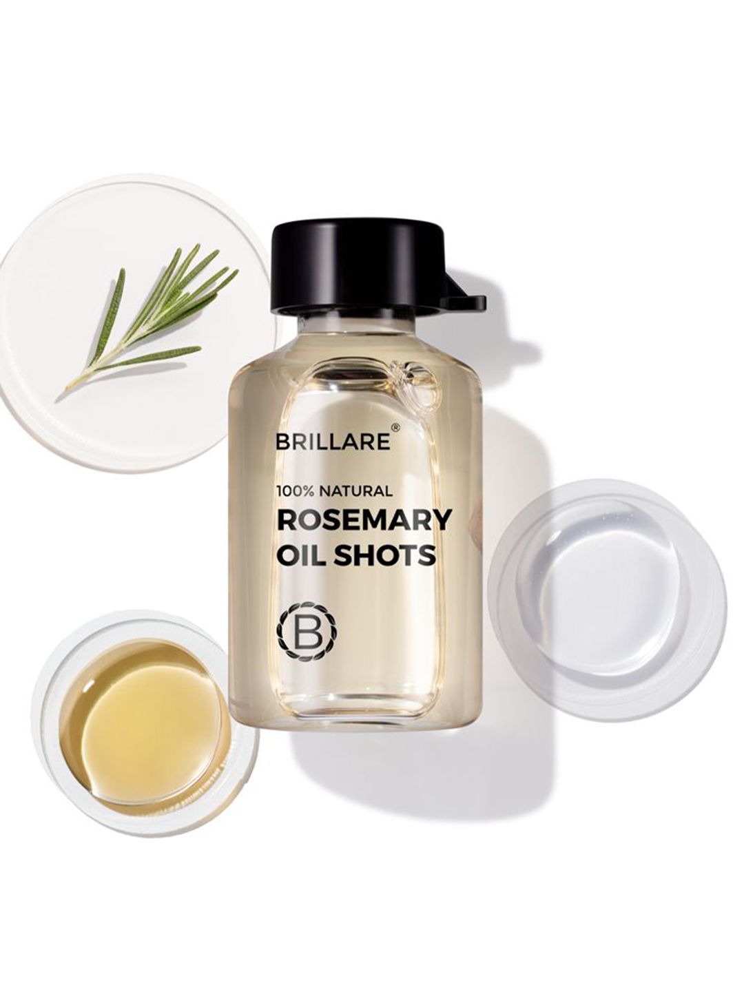 BRILLARE Rosemary Oil Shots For Rapid Hair Growth - 48 ml
