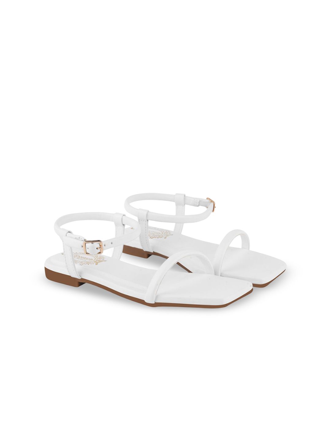 Stylestry Open Toe Flats-image-0