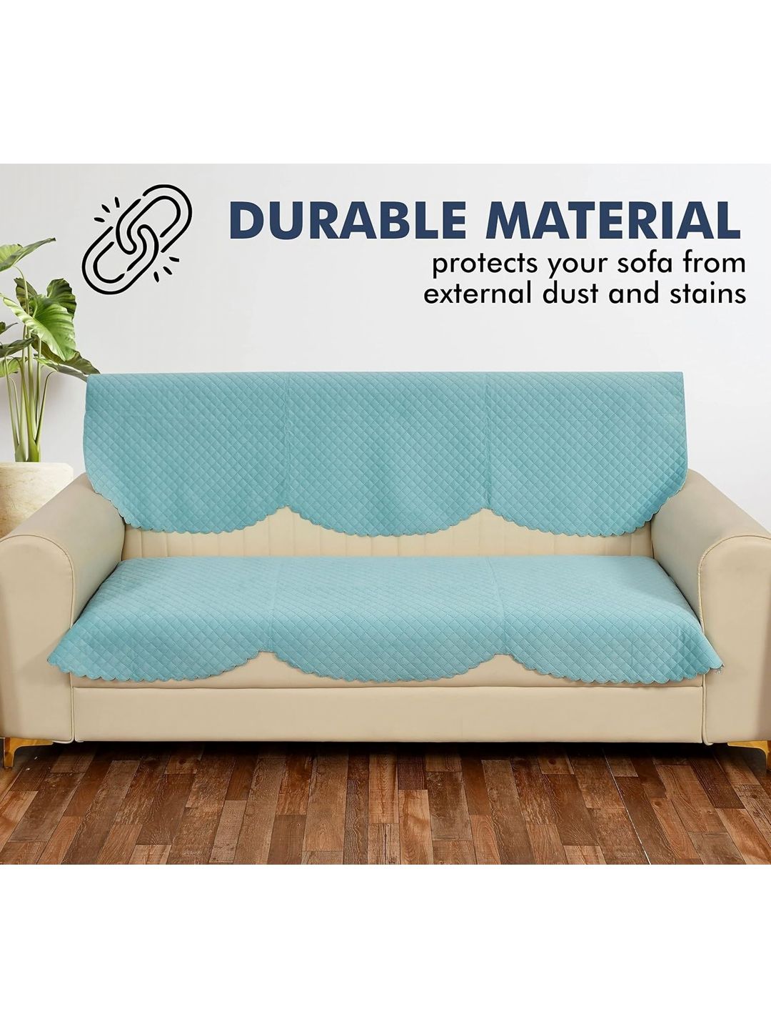 Aura Blue Embroidered Velvet 2 Piece Sofa Cover-picture-27