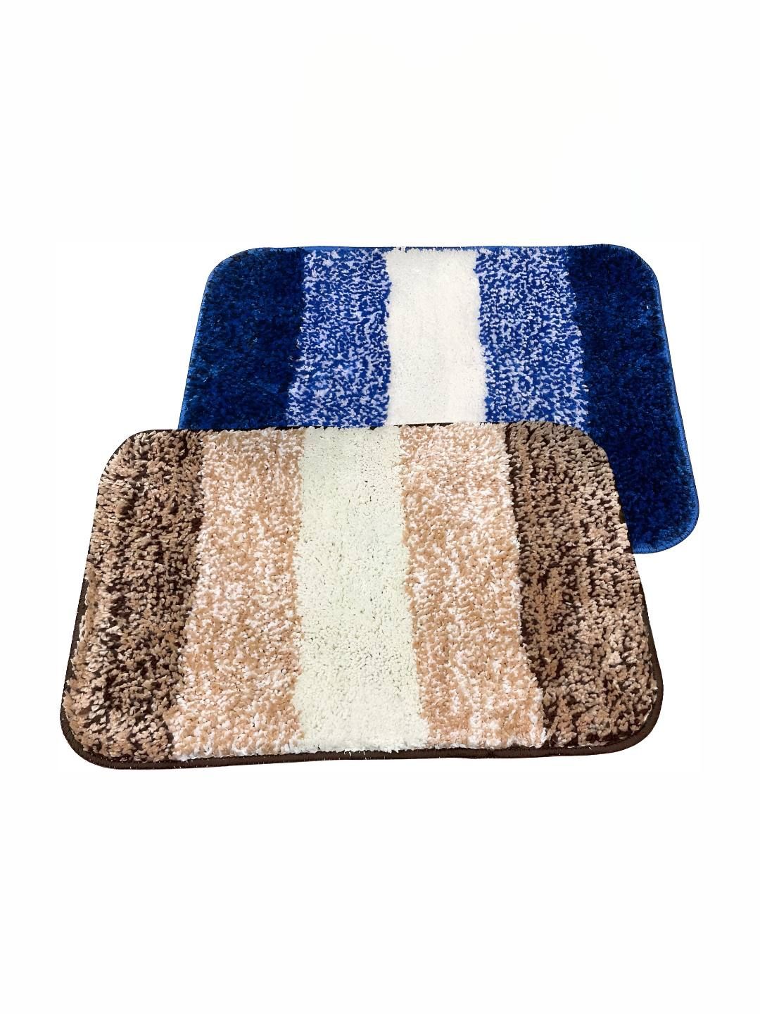 GBL COLLECTION Blue Polypropylene Water Resistant Floor Mat-image-19