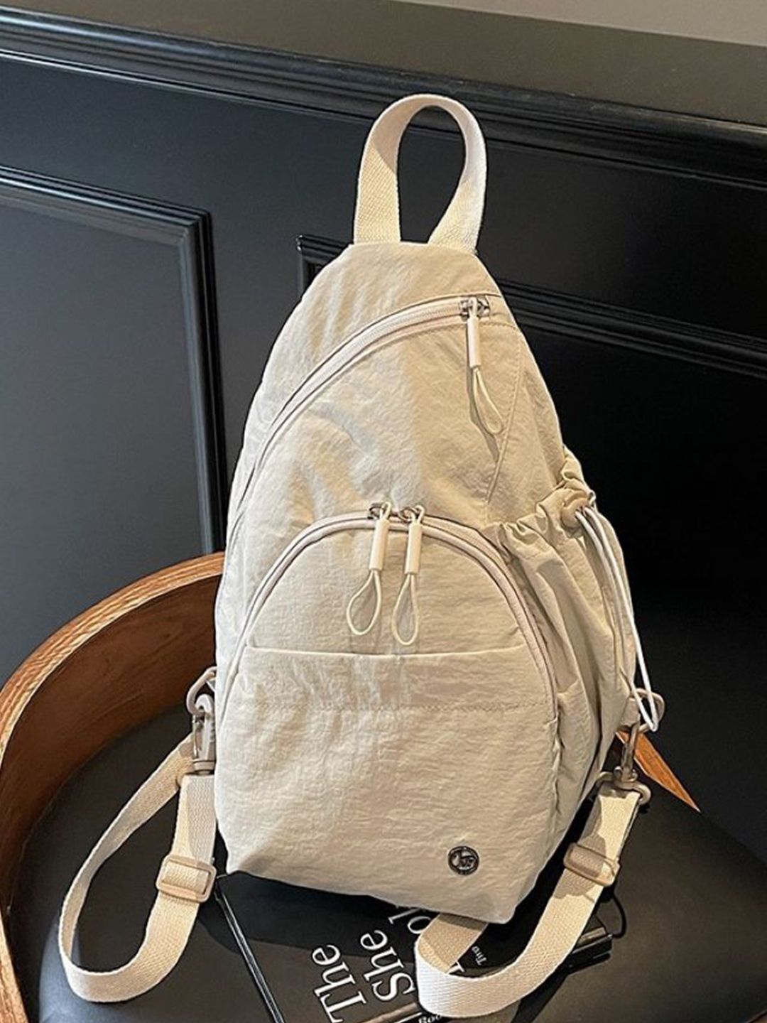 CORSICA Women Solid Padded Canvas Backpack-picture-55
