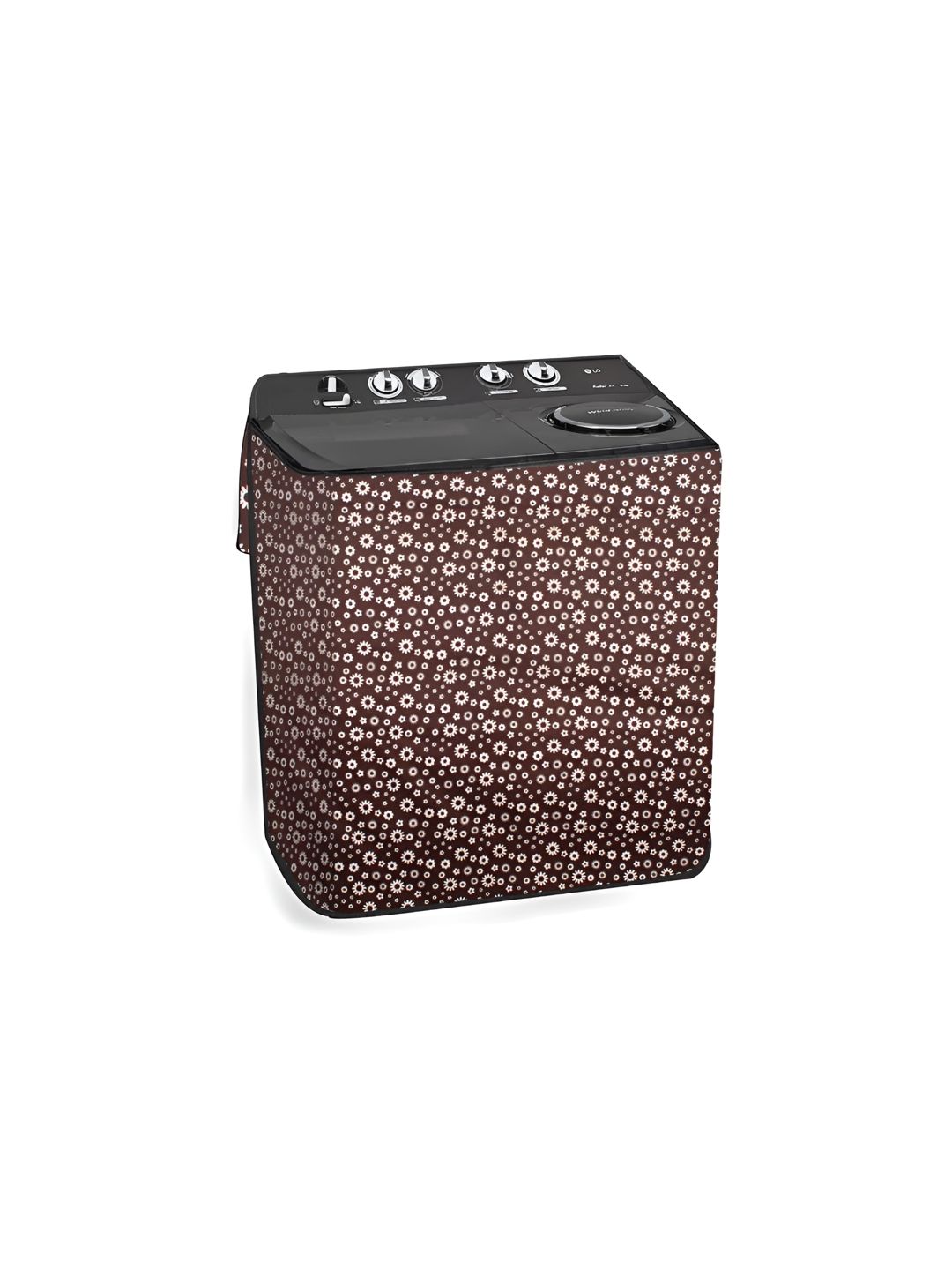 The Furnishing Tree Waterproof & Dustproof Plastic Printed Washing Machine Cover-picture-26