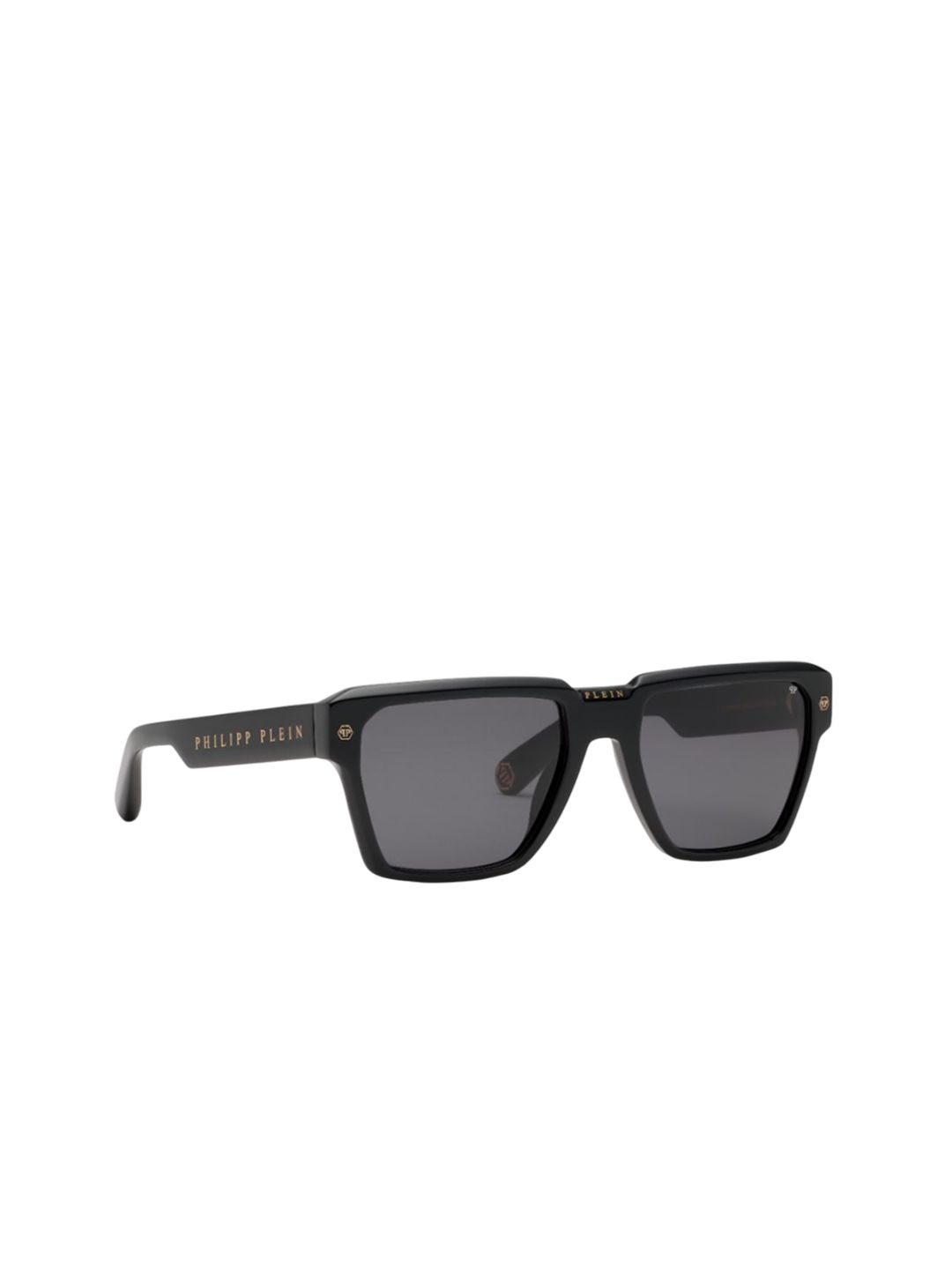 PHILIPP PLEIN Men Square Sunglasses With UV Protected Lens SPP201V58700SG-Black-picture-15