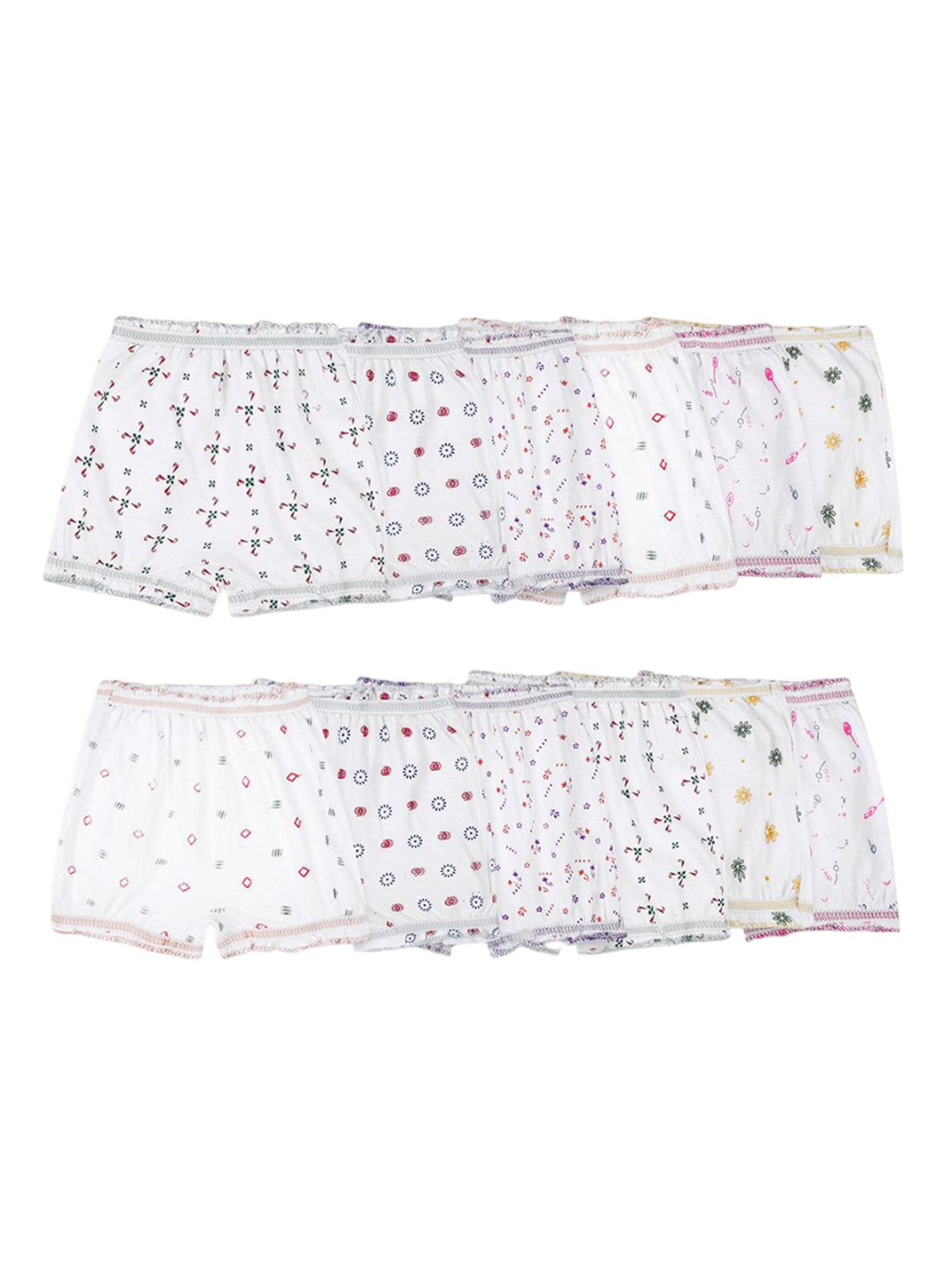 VastraMilap Infants Pack Of 12 Printed Pure Cotton Boy Shorts Briefs 88_W.B.A.O_PO-12-picture-41