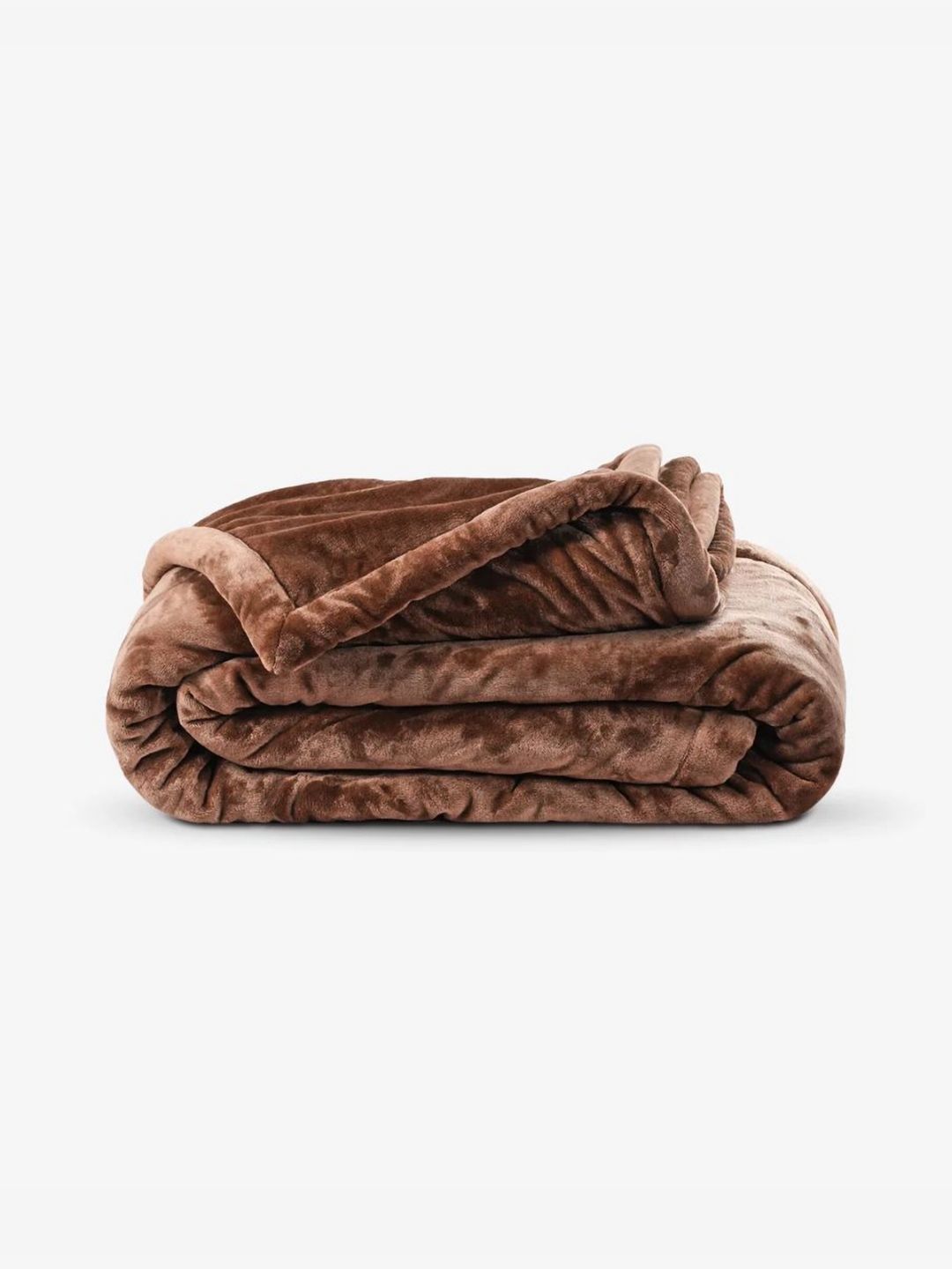 Zarf Brown 3 Pcs Microfiber Heavy Winter Double Bed Quilt With Cushion Covers-picture-18