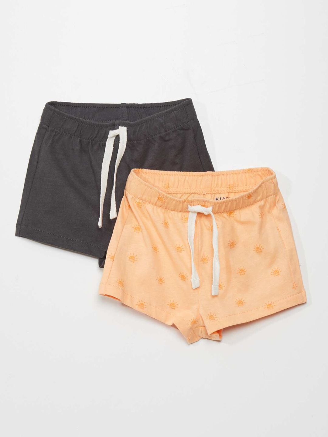 KIABI Boys Pack Of 2 Printed Shorts-picture-26