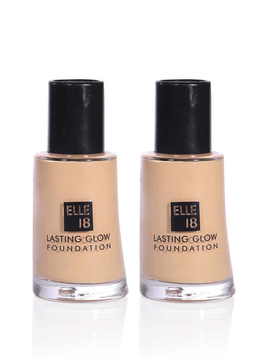 ELLE 18 Set Of 2 Lasting Glow Foundation 27ml Each - Pearl 01-image-4