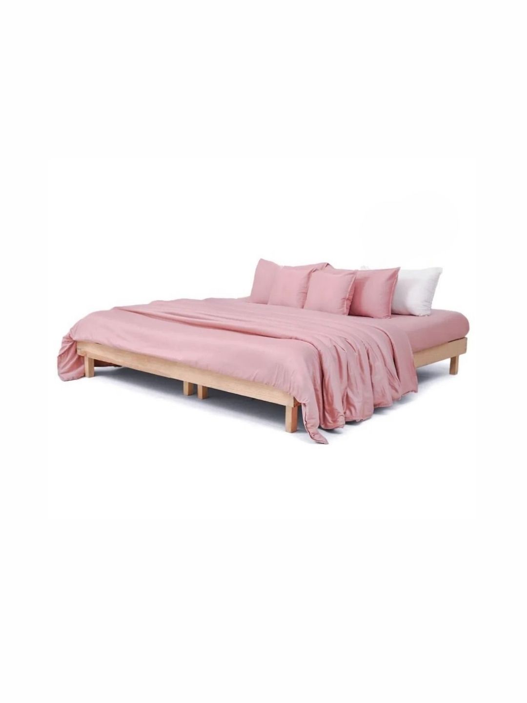 Zarf Pink & Rose 6 Pieces Cotton Double King Superfine Bedding Set-picture-30