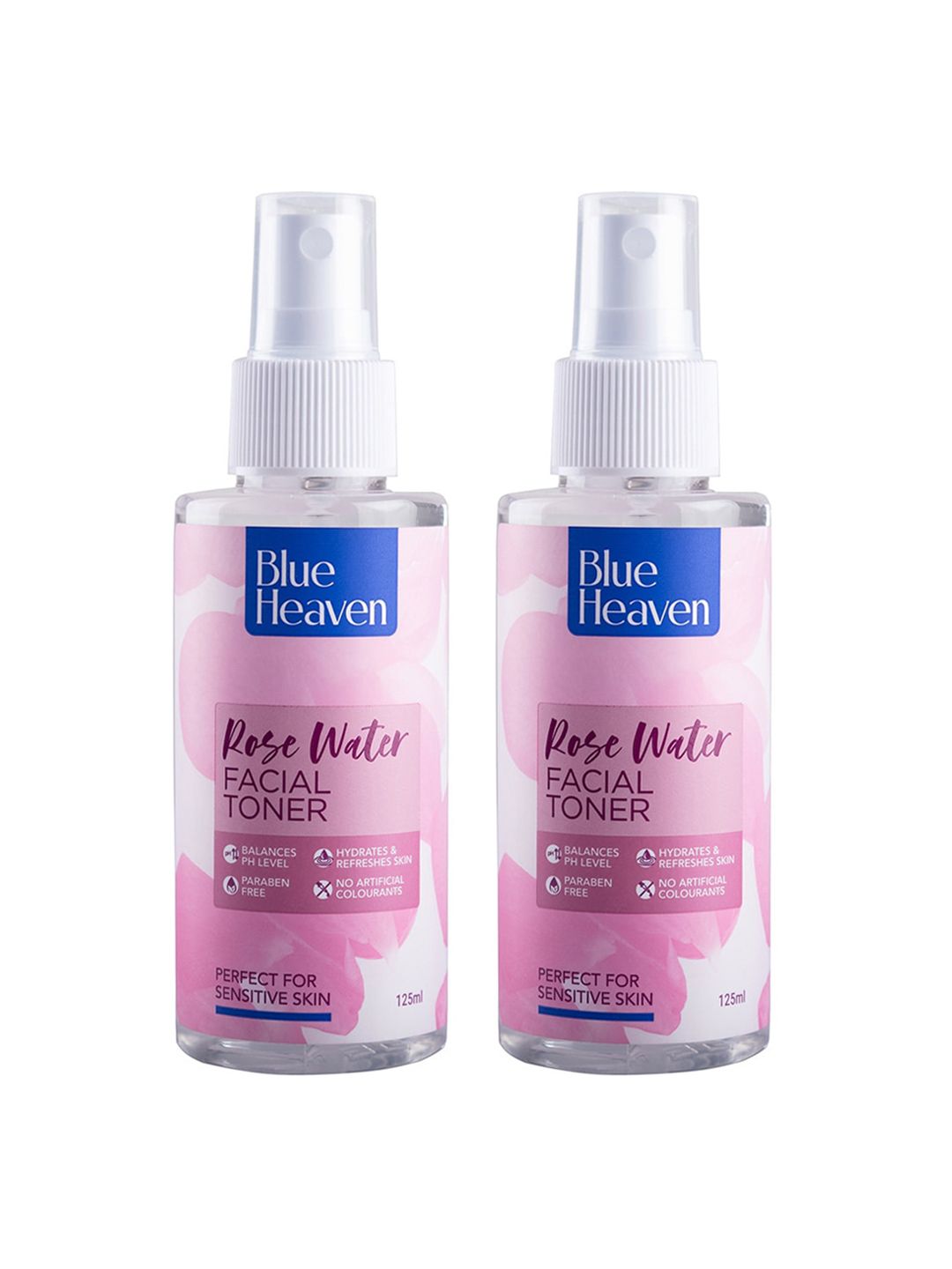 Blue Heaven Set Of 2 Rose Water Facial Toner - 125ml Each-picture-2