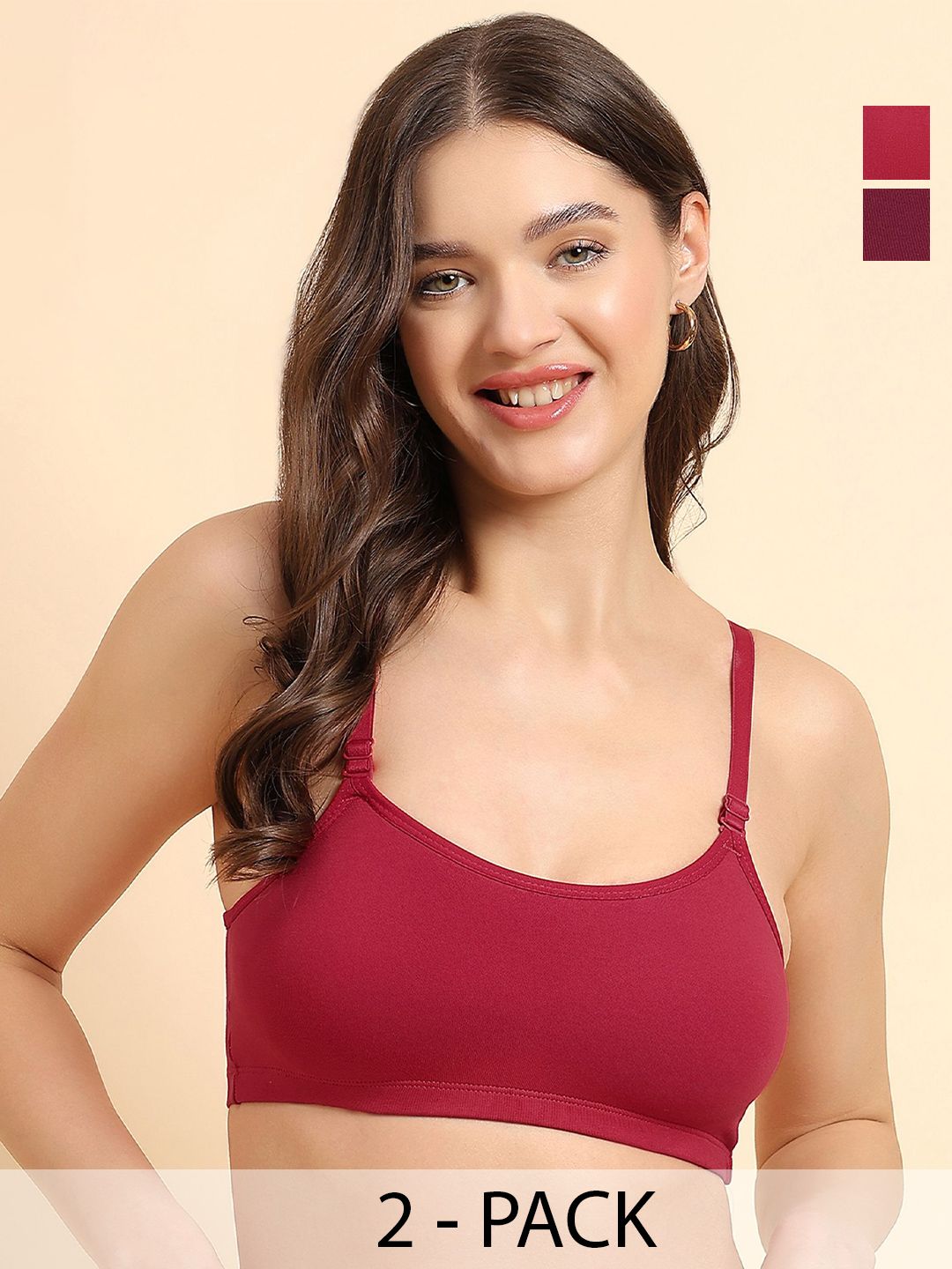 KOMLI Bralette Bra Full Coverage-picture-1