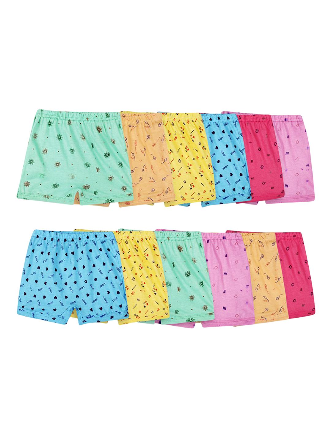 VastraMilap Infants Pack Of 12 Printed Pure Cotton Boy Shorts Briefs 90_S.A.O_PO-12-picture-13
