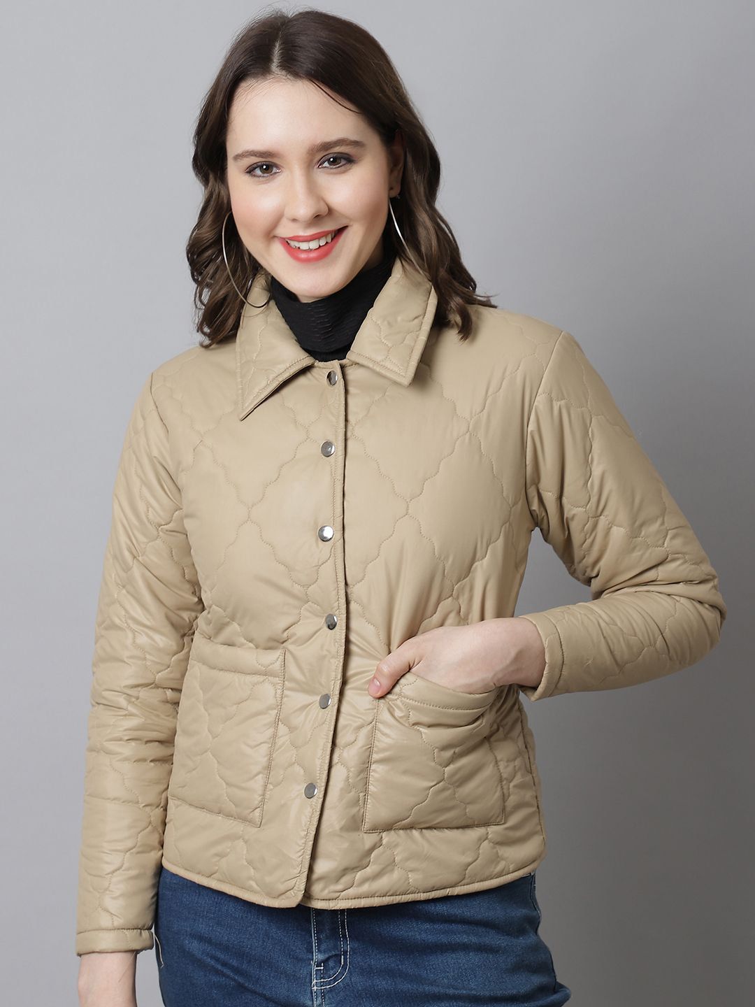 JAKANARY Women Lightweight Tailored Jacket-picture-16