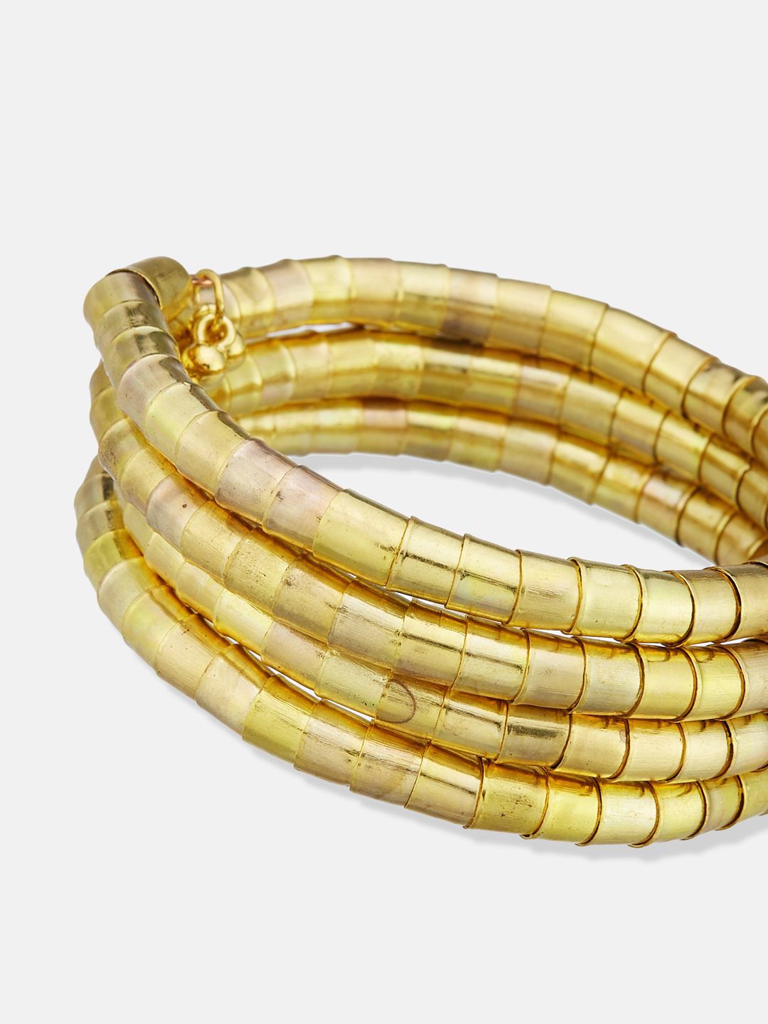 ATIBELLE Set Of 2 Gold-Plated Wraparound Bracelet