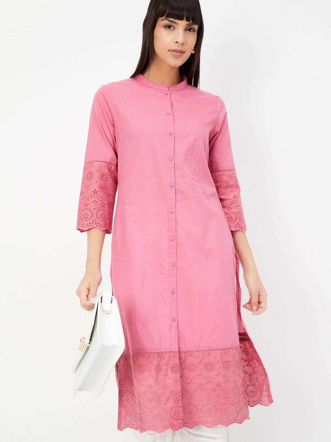 max Mandarin Collar Straight Kurta-picture-17