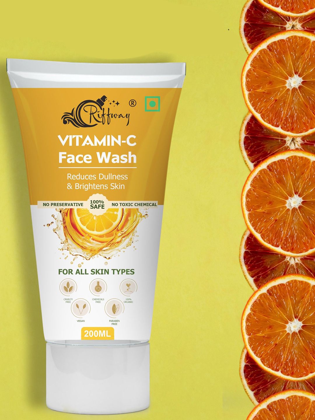 riffway Set Of 3 Vitamin C Face Wash For Glowing Skin - 200 ml Each-picture-15