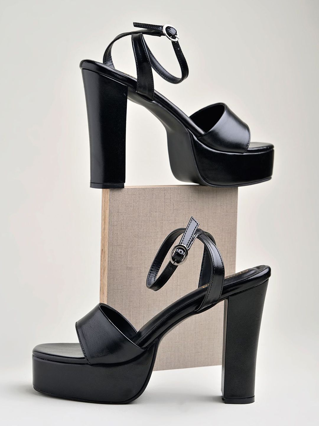 Stylestry Women Solid Block Heel Sandals-picture-21