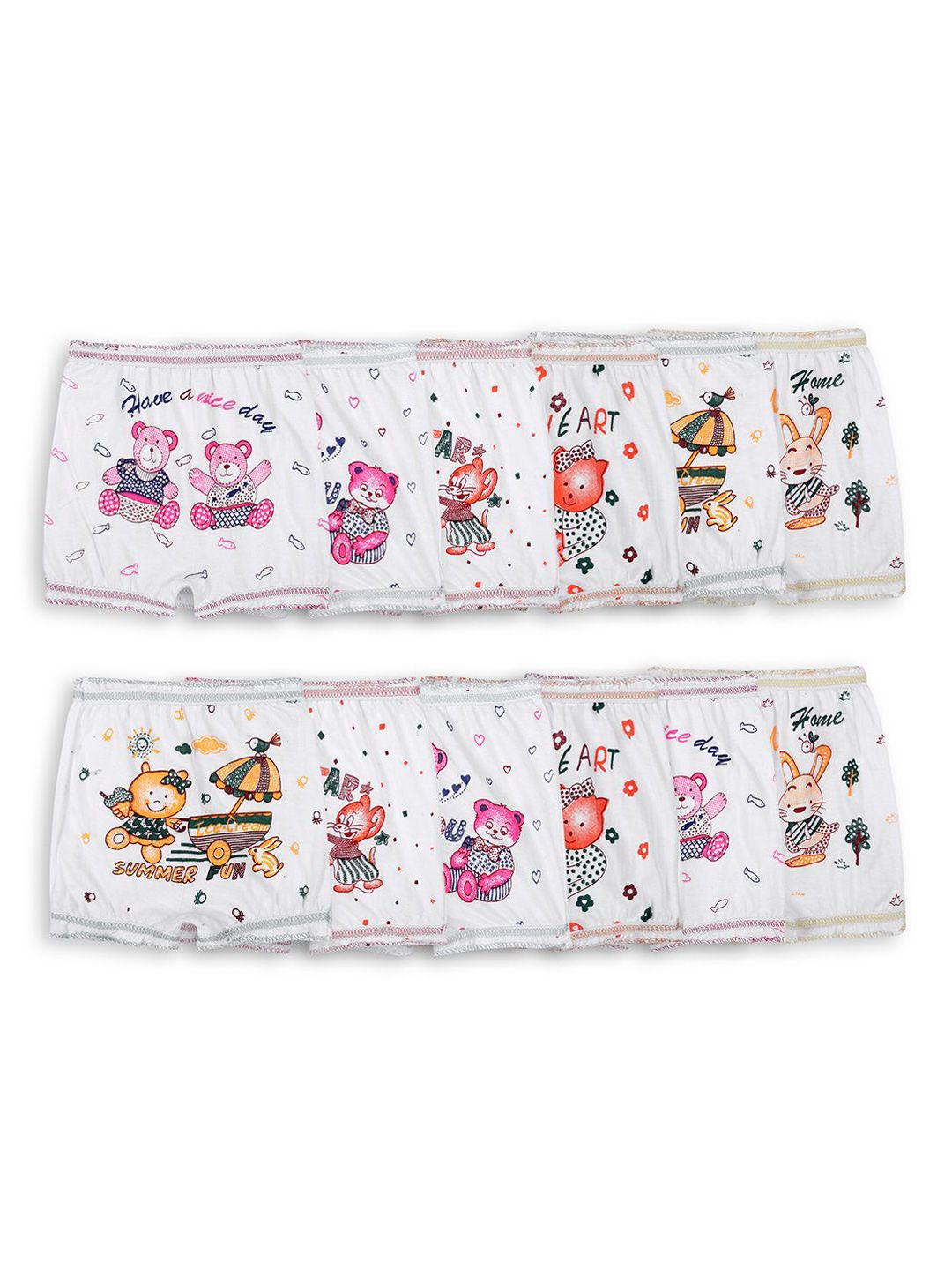 VastraMilap Infants Pack Of 12 Printed Pure Cotton Boy Shorts Briefs 93_W.B.P_PO-12-picture-33