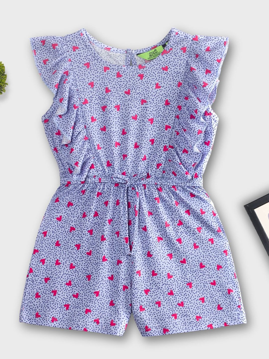 Tiara Girls Printed Basic Jumpsuit-picture-24