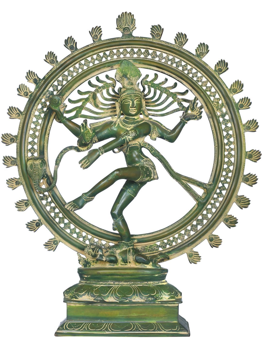 Exotic India Green Religious Figurine Showpiece-picture-32