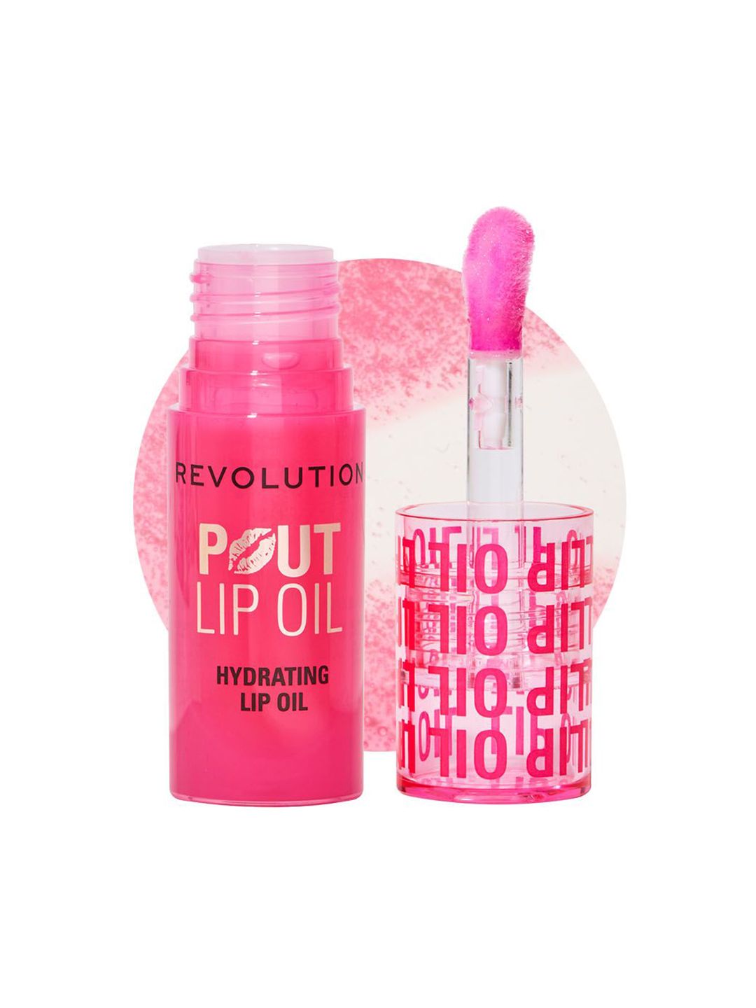 Makeup Revolution London Pout Hydrating Lip Oil With Vitamin E - 3 ml - Watermelon Pink-image-15