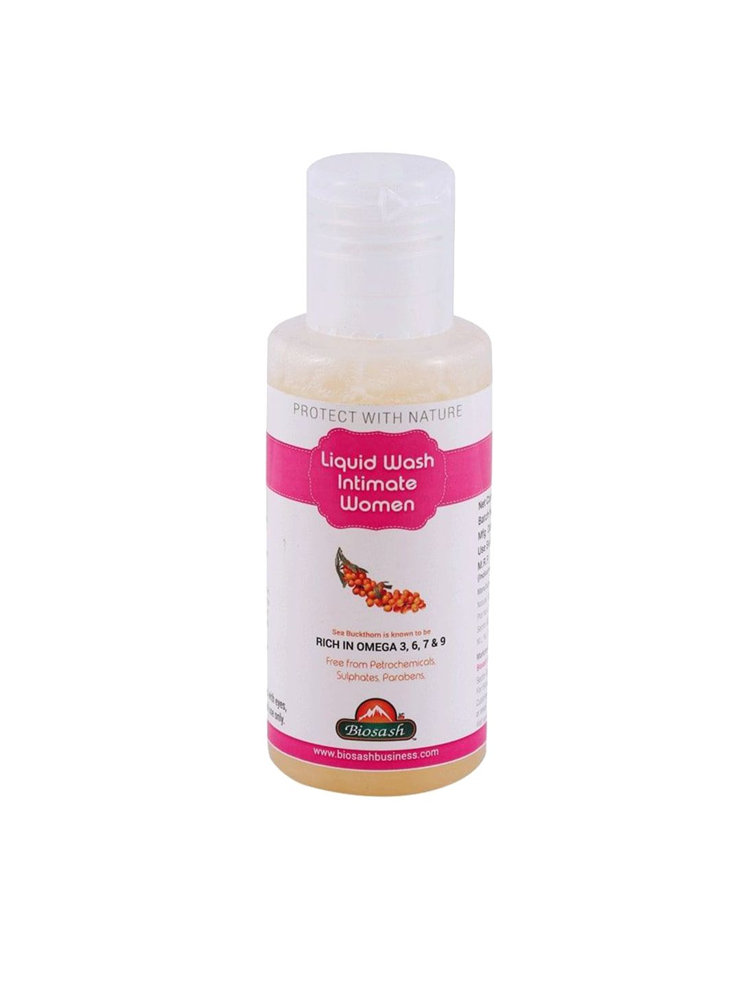 BIOSASH Sea Buckthorn Intimate Liquid Wash - 100 ml