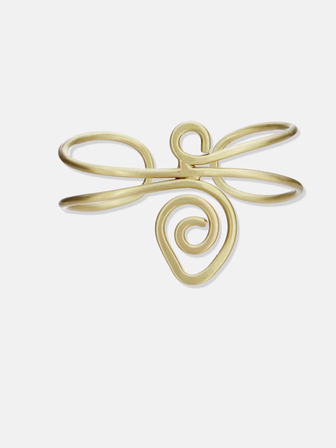 ATIBELLE Set Of 2 Gold-Plated Cuff Bracelet
