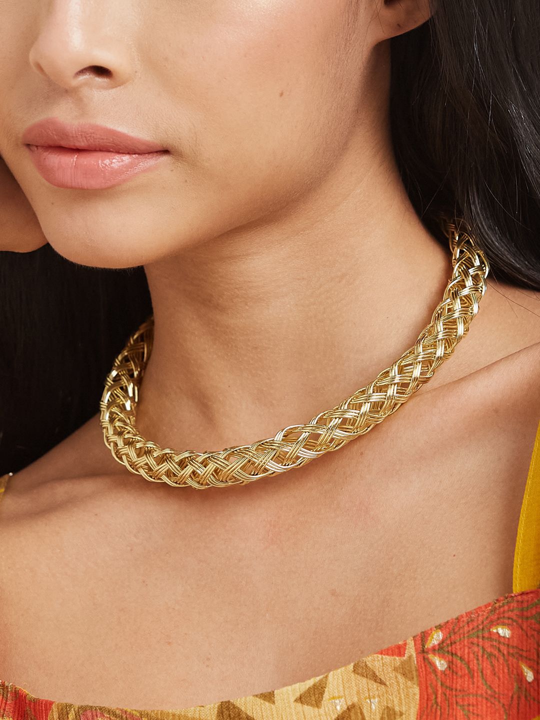 ATIBELLE Set Of 2 Gold-Plated Necklace