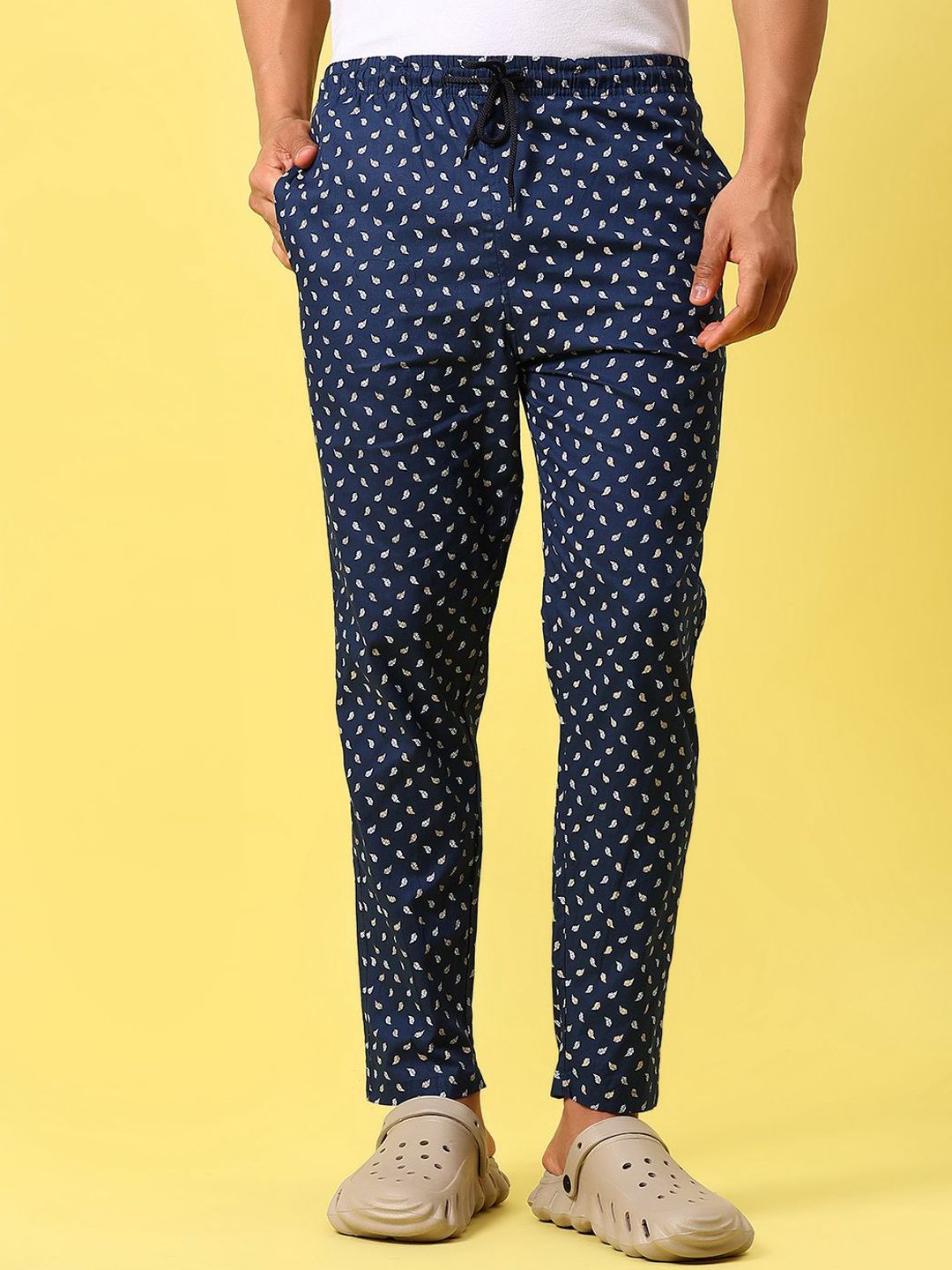 V-Mart Men Floral Printed Trousers-image-47