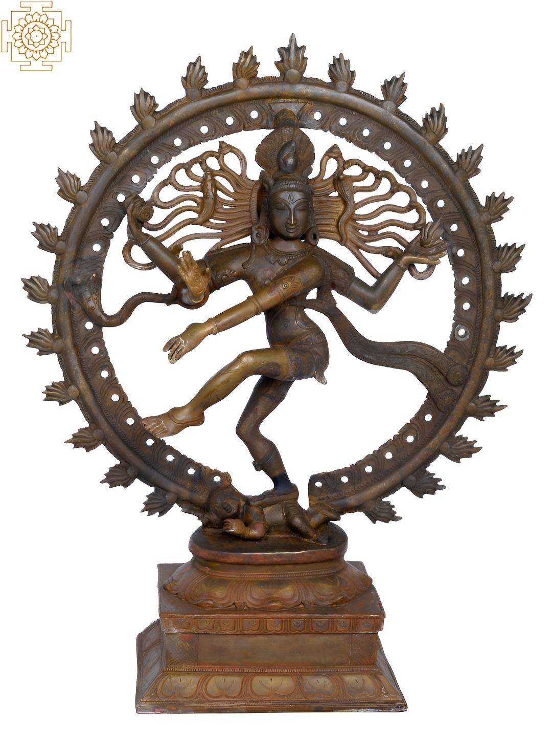 Exotic India Brown Religious Figurine Showpiece-picture-11