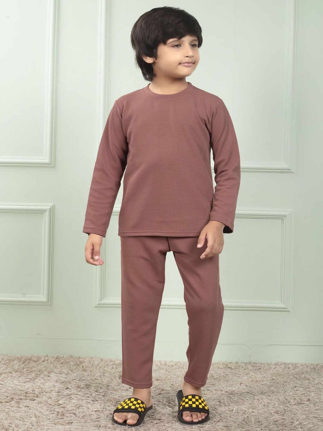 BAESD Boys T-shirt & Pyjamas Night suit-image-5