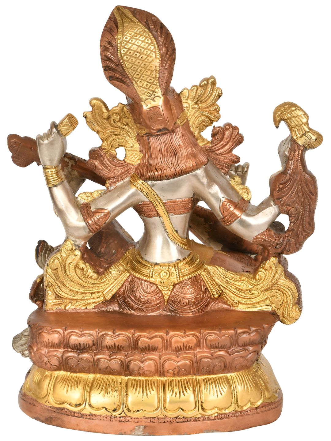 Exotic India Gold-Toned Religious Figurine Showpiece-picture-15