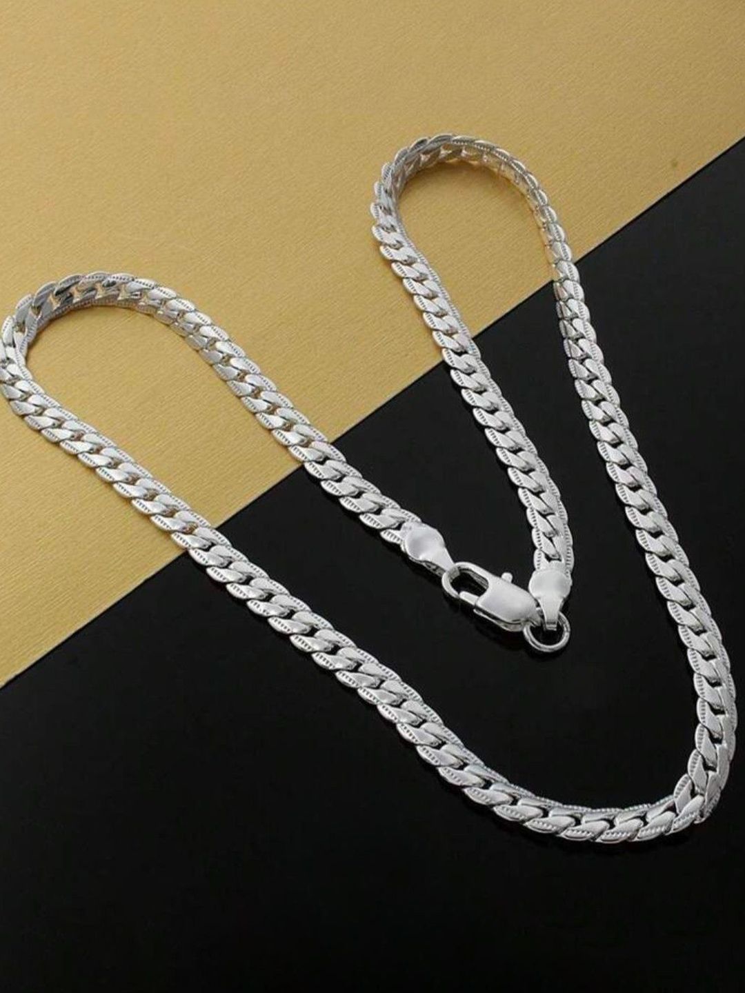 JUNKY JEWEL Men Silver-Plated Chain-picture-11