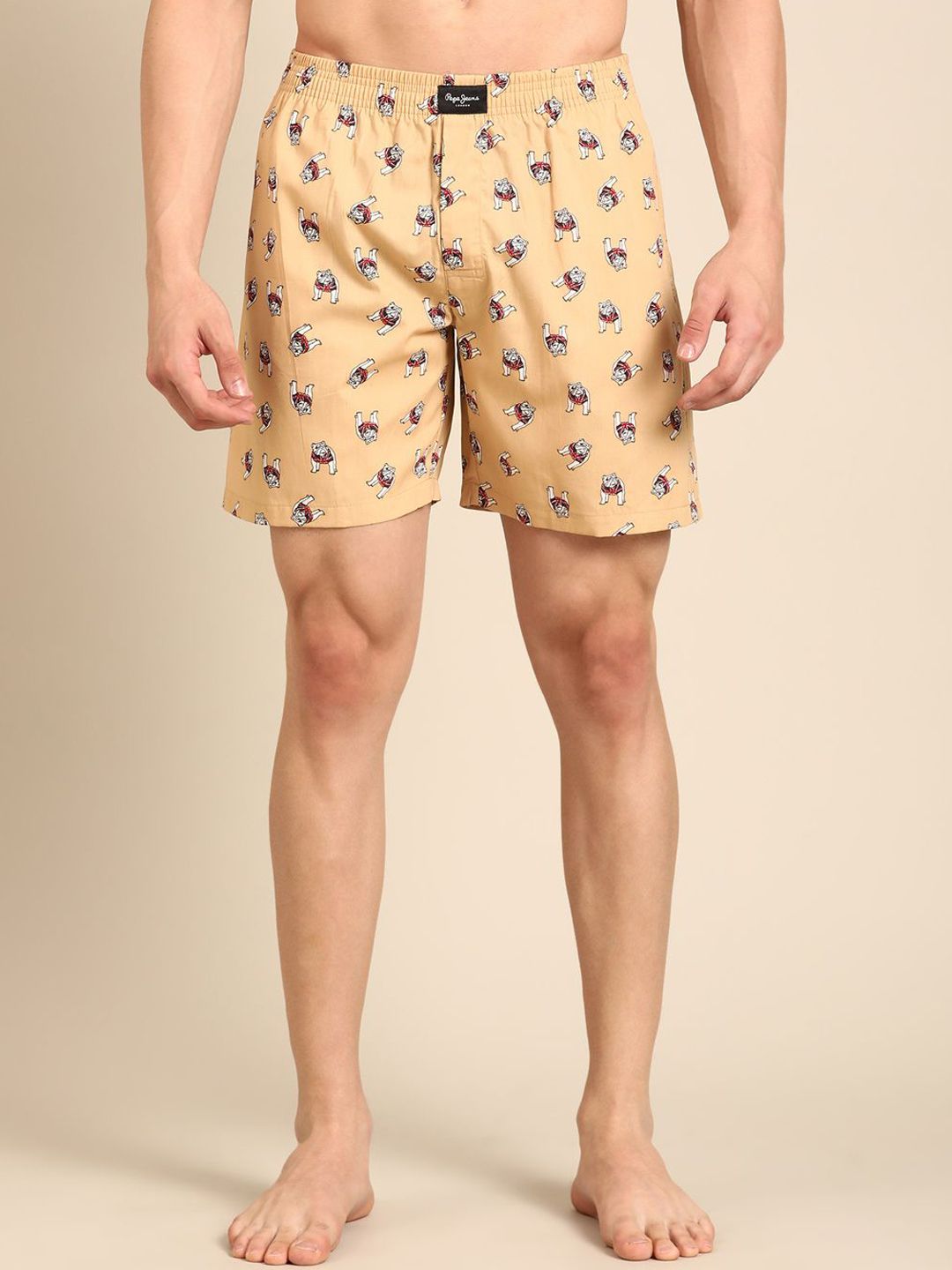 Pepe Jeans Printed Pure Cotton Breatheable Boxer 8909345003207-picture-31