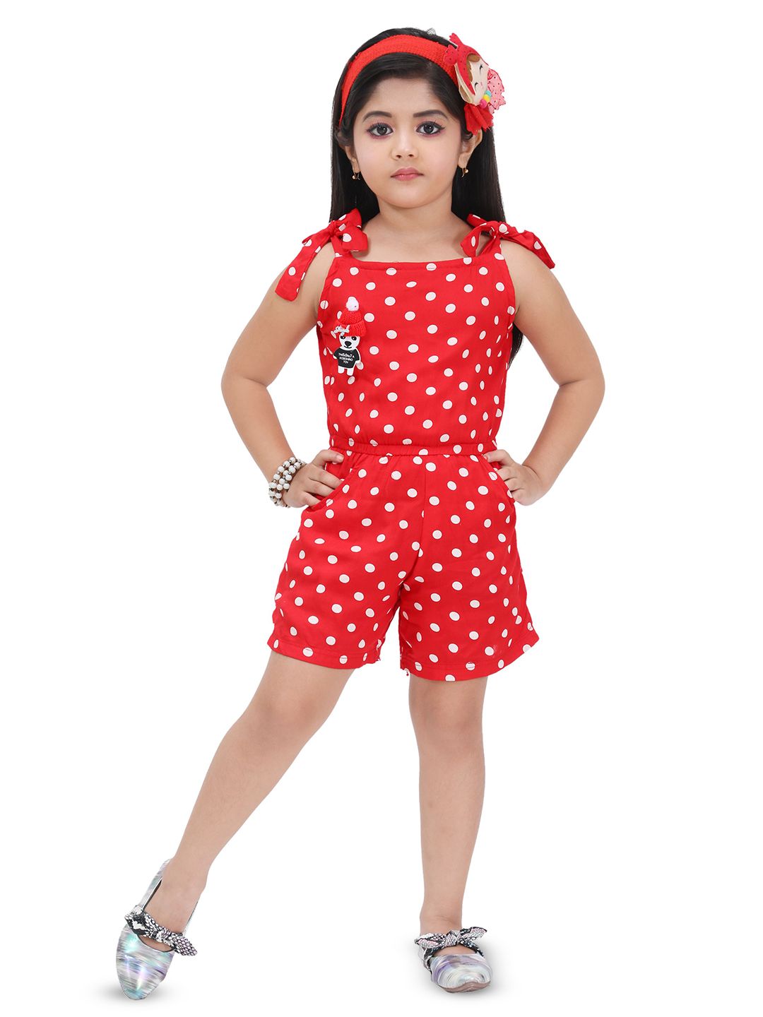 GLAMOUR WORLD GARMENTS Girls Printed Jumpsuit-picture-22