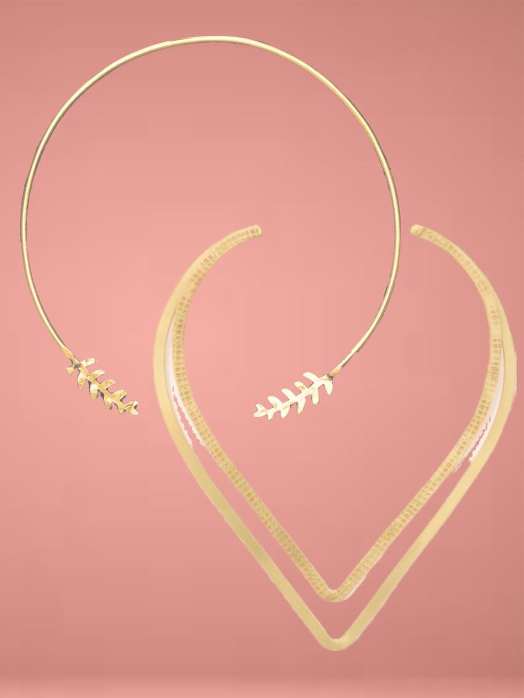 ATIBELLE Brass Gold-Plated Necklace