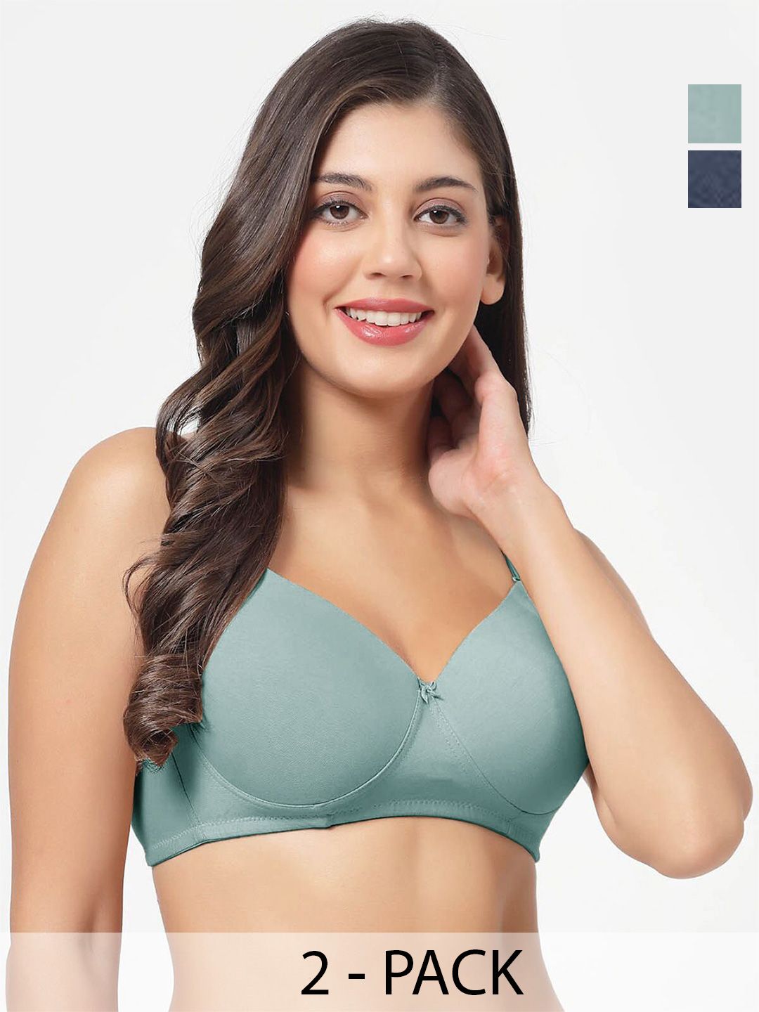 SHYAM SONS FLAIR Women Pack Of 2 Full Coverage Padded Bra-picture-30