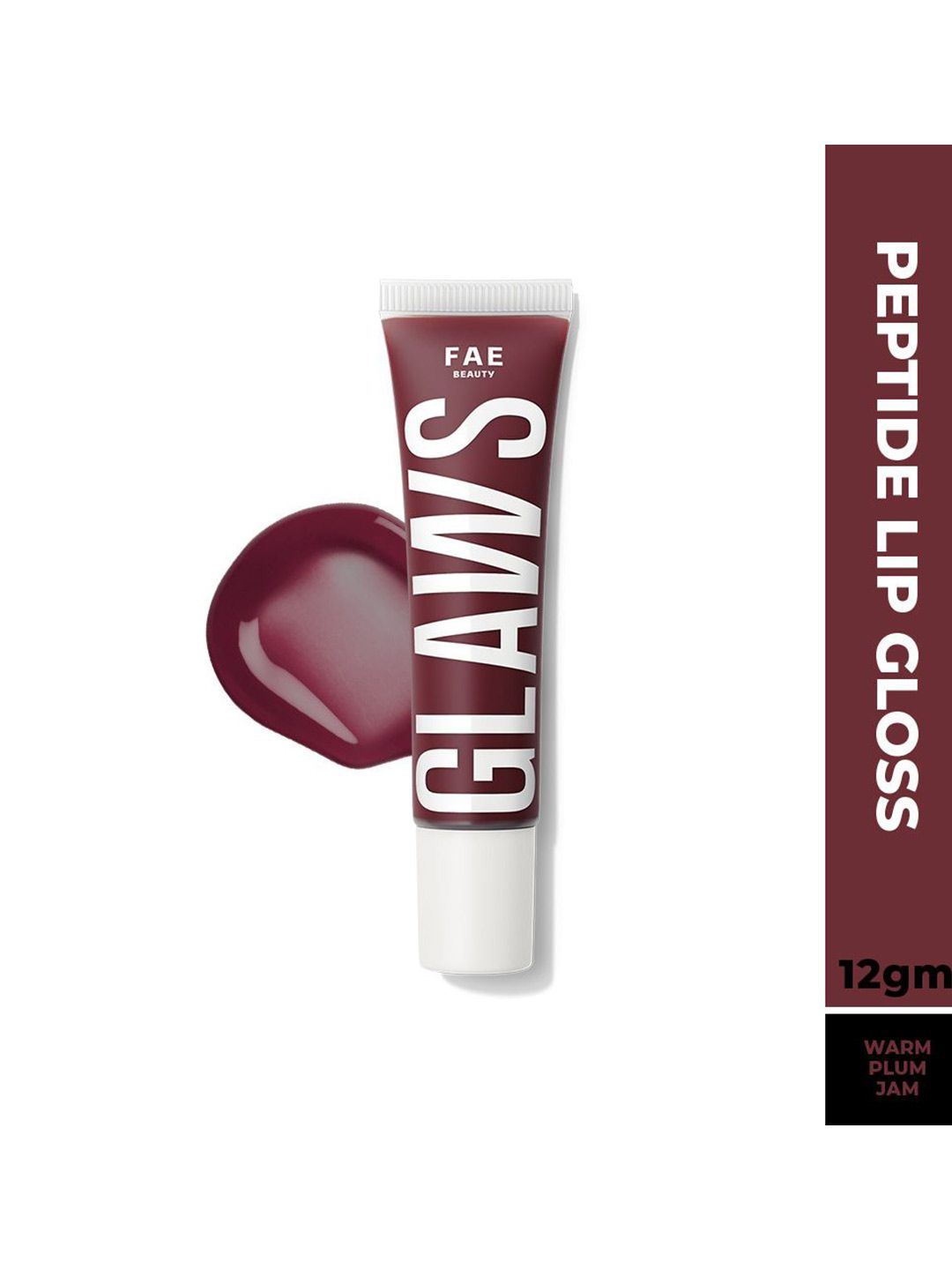 FAE BEAUTY Peptide Lip Gloss For Hydrating- 12 g - Warm Plum Jam-image-23