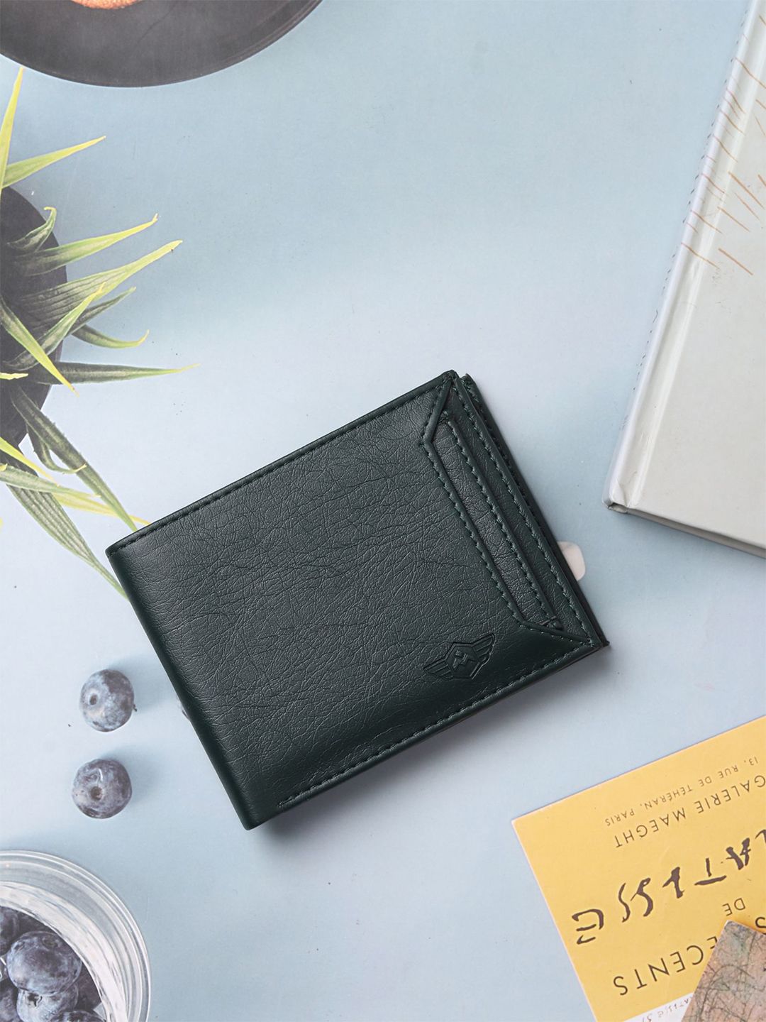 Metronaut Men Textured PU Two Fold Wallet-picture-49