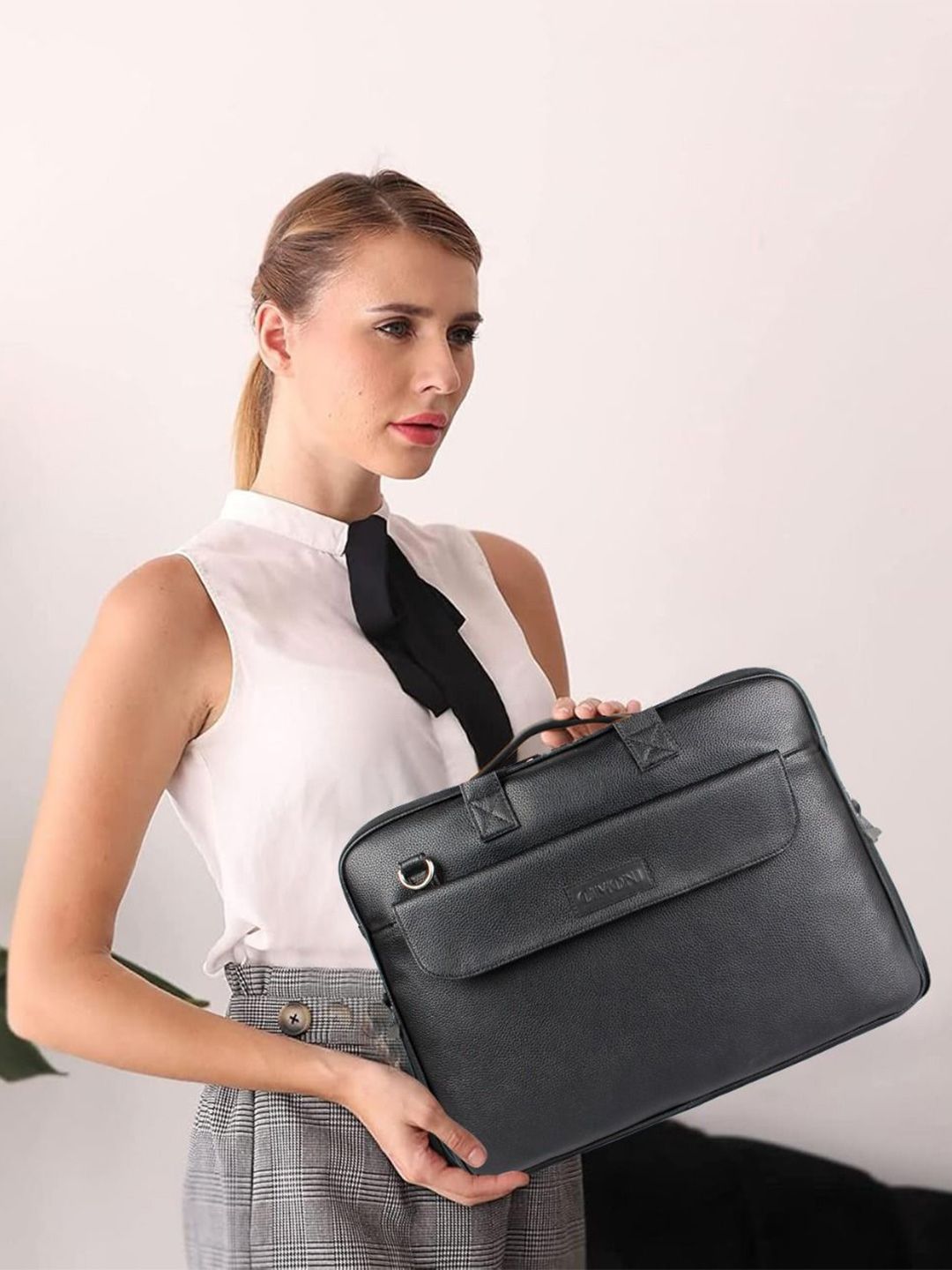 CIMONI Unisex PU Laptop Bag-picture-29