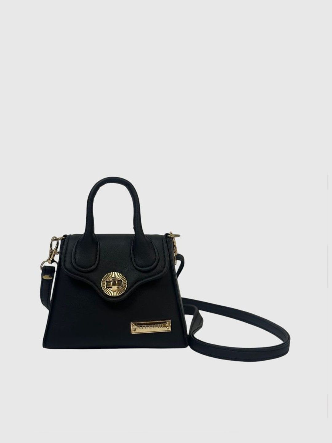 ATTAACHE ACCESSORIES Women PU Structured Sling Bag with Bow Detail-picture-26