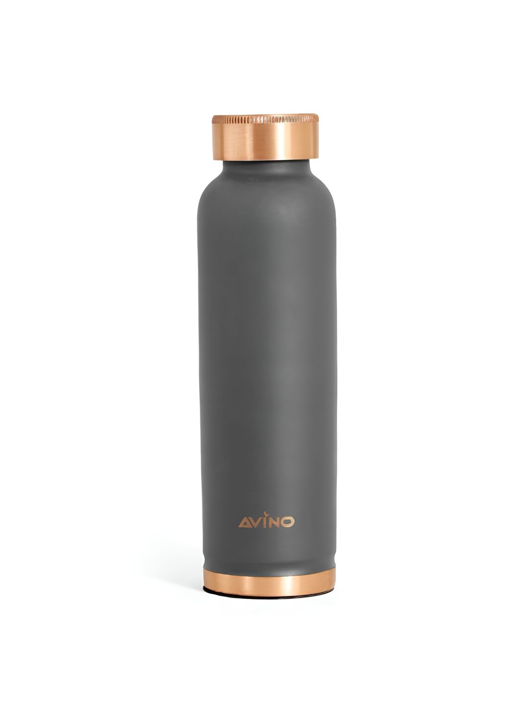AVINO Grey & Copper-Toned Copper Water Bottle 1L-picture-15